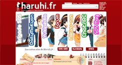 Desktop Screenshot of haruhi.fr
